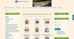 Desktop Screenshot of juguetesdidacticosdemaderamichmex.com